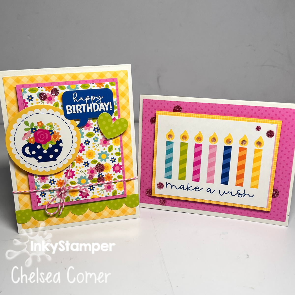 Doodlebug - Cupcakes & Candles - 12x12 Sticker Sheet / Cardstock