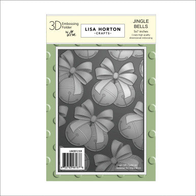 Jingle Bells 3D Embossing Folder by Lisa Horton