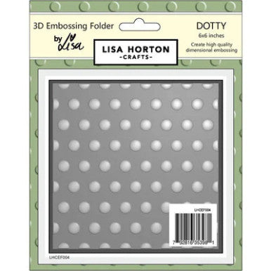 Dotty 3D Embossing Folder by Lisa Horton