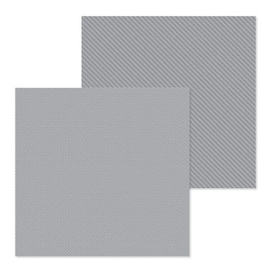 Doodlebug Design - Monochromatic Collection - dot / stripe - 12 x 12 - Stone Gray