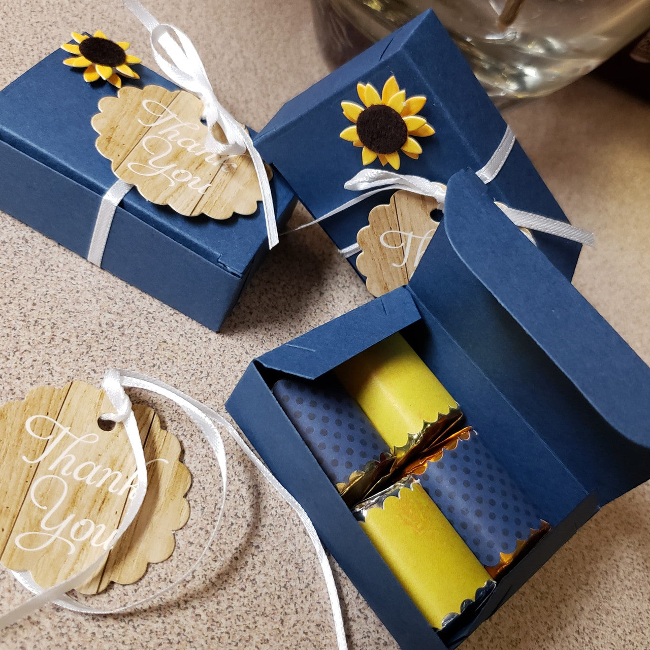 awesome treat using Paper Clip Box die by InkyStamper