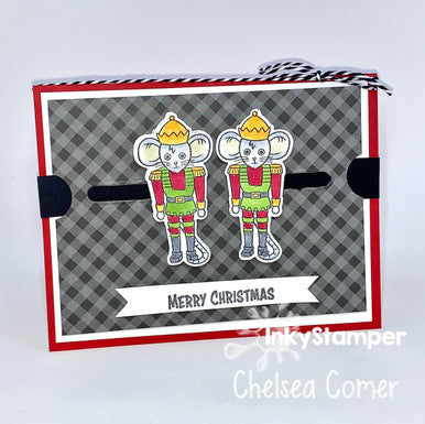nutcracker dance card using Like to Move it Dies by InkyStamper