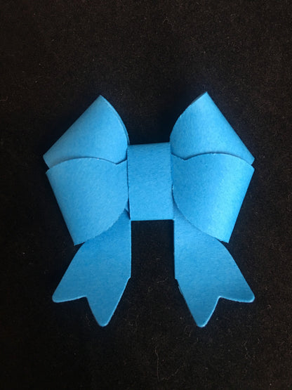 The Mini Double Bow die makes a beautiful 3D bow.