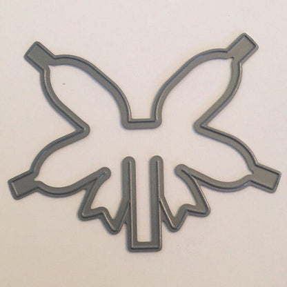 fun and easy bow to assemble using  Mini Double Bow die by InkyStamper