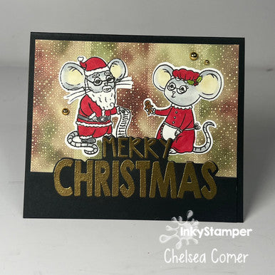 Santa and Mrs. Claus card