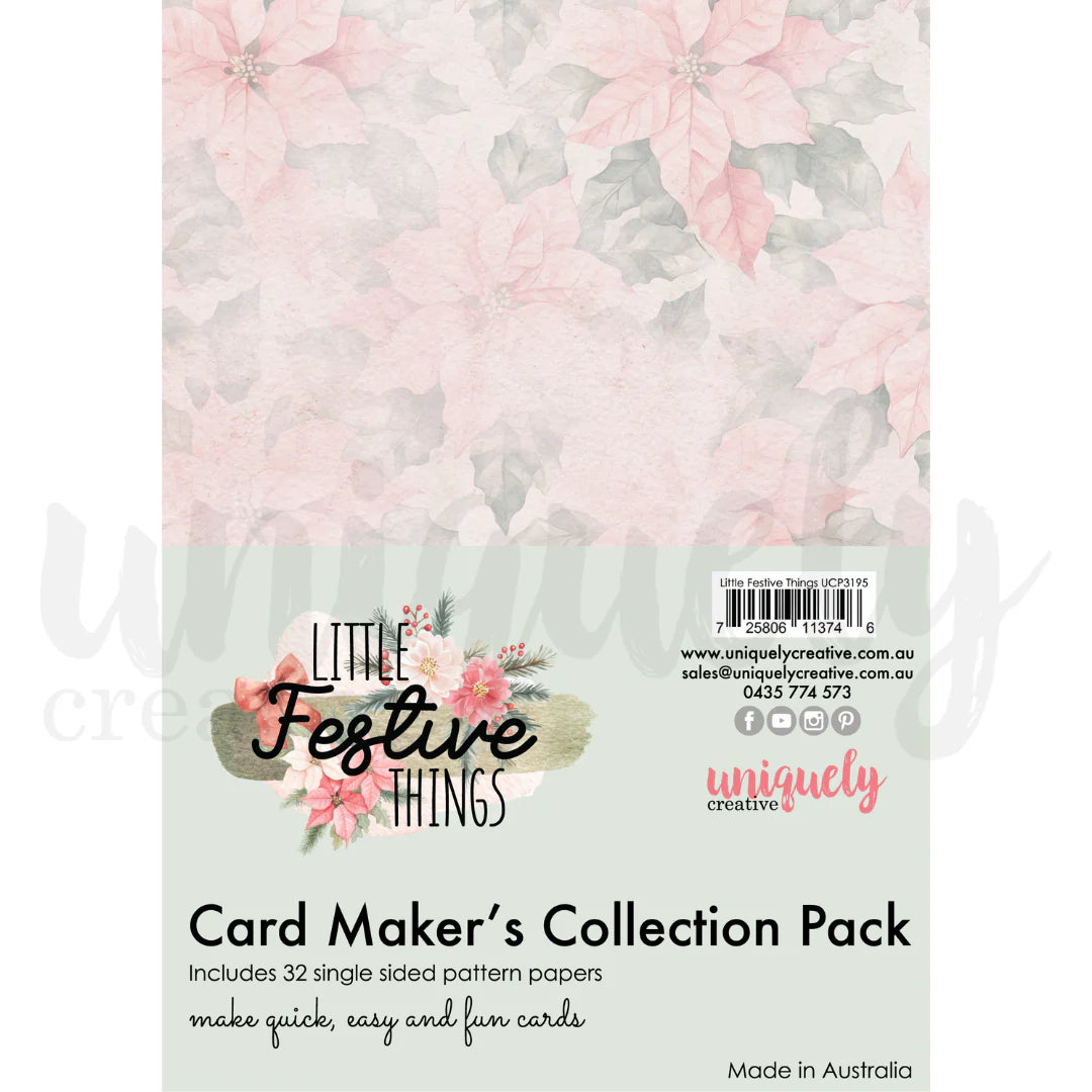 Little Festive Things Christmas Card Kit Class