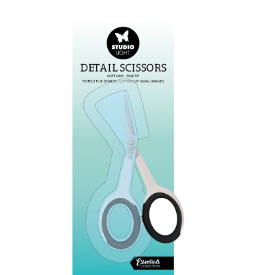 Detail Scissor w/ Soft Grip & Fine Tip