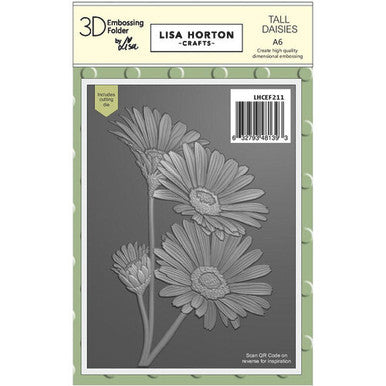 Tall Daisies 3D Embossing Folder and Die by Lisa Horton